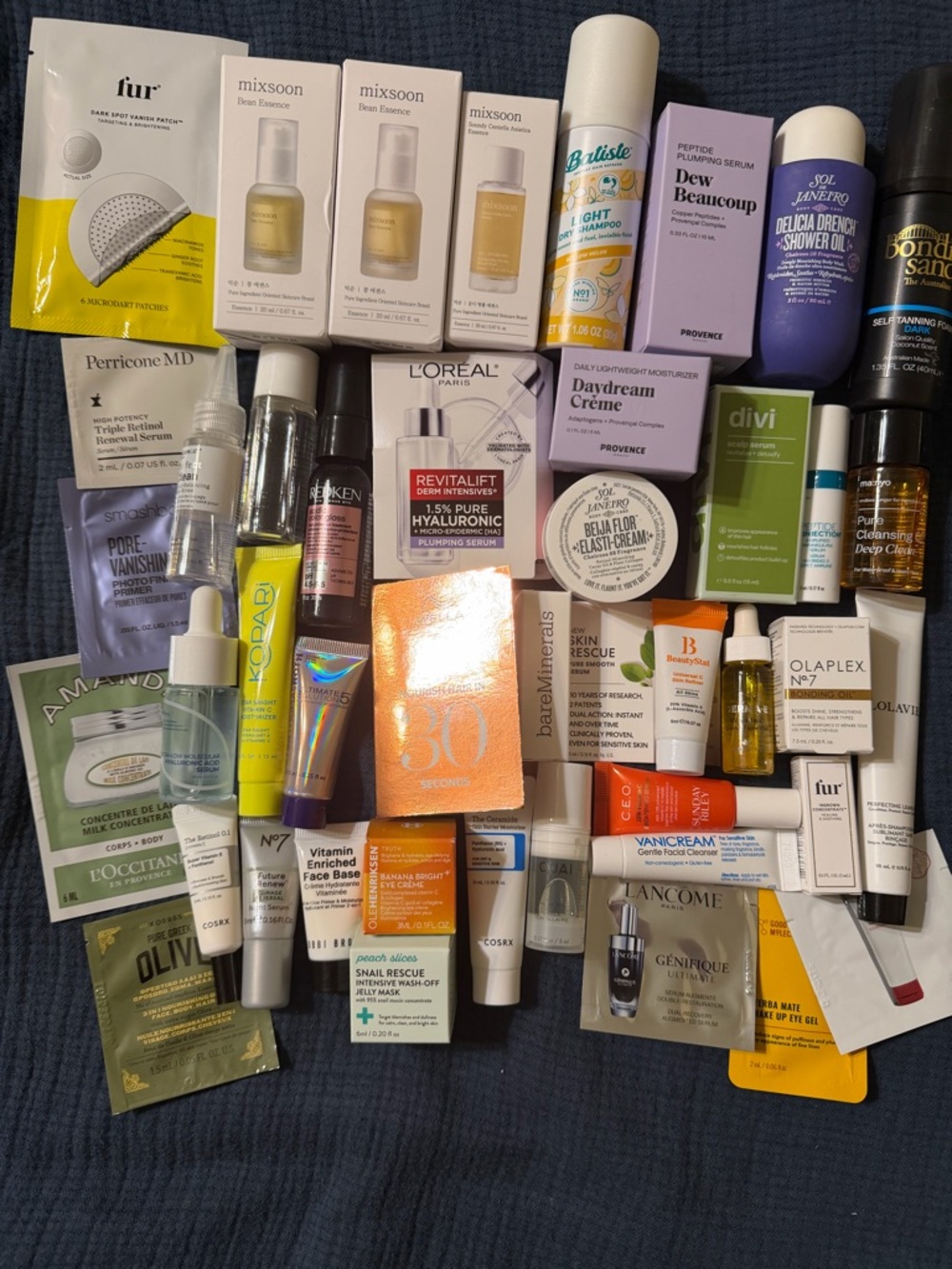 Over 40 ULTA samples Mixsoon Sol de Janeiro & more NEW